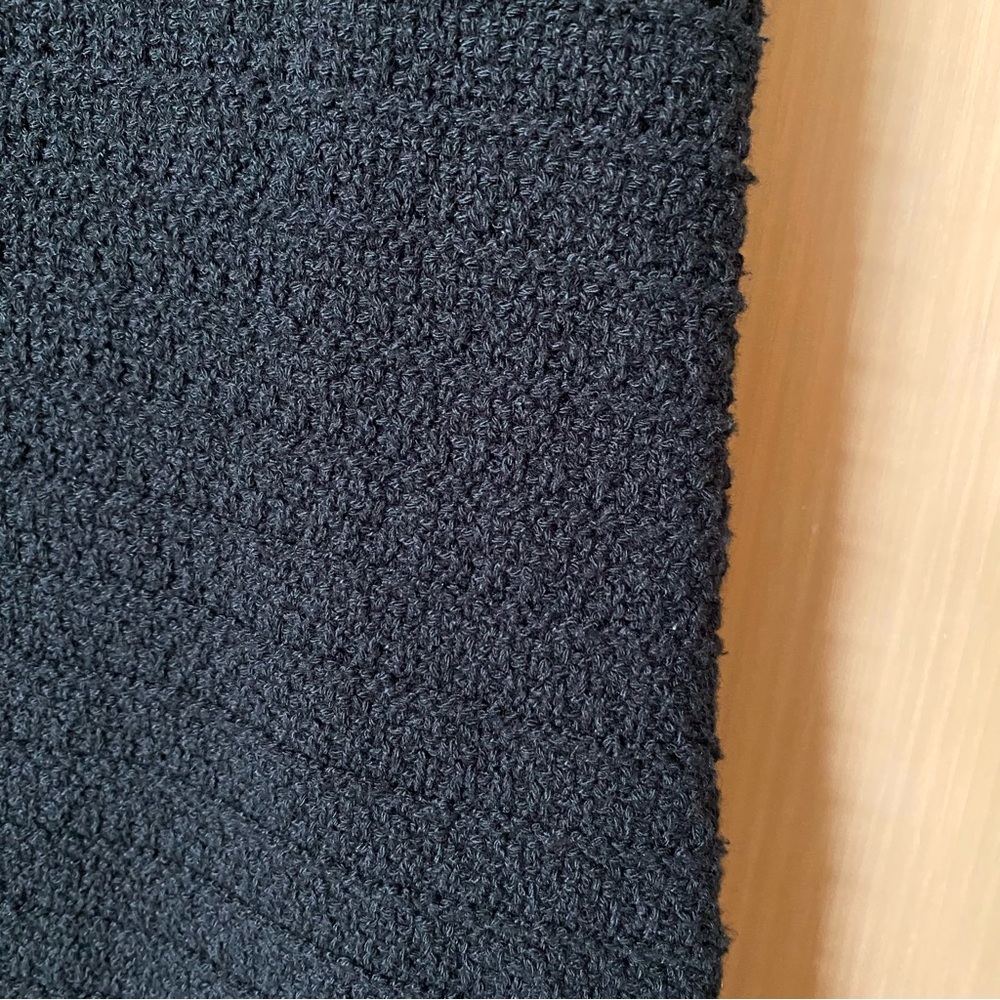 Aritzia wilfred phair crochet knit halter midi dress black - Picture 9 of 12